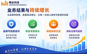 数字化营销破局，让企业增长更简单 —— 明企科技 AI 驱动营销获客中台